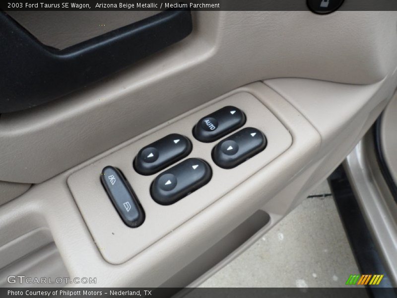 Arizona Beige Metallic / Medium Parchment 2003 Ford Taurus SE Wagon