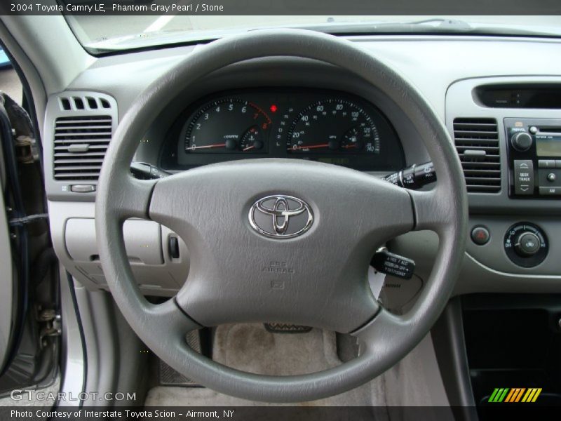 Phantom Gray Pearl / Stone 2004 Toyota Camry LE