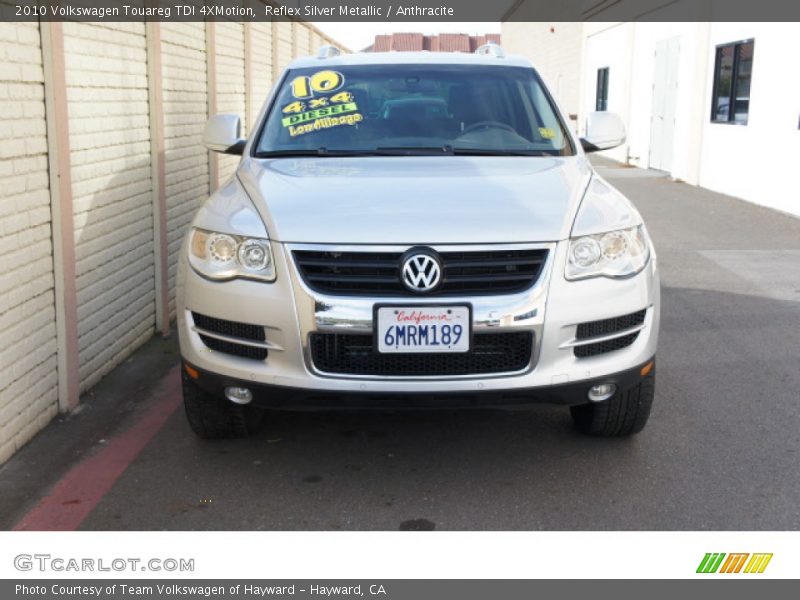 Reflex Silver Metallic / Anthracite 2010 Volkswagen Touareg TDI 4XMotion