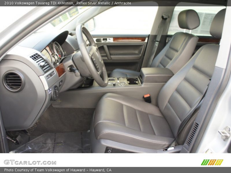 Reflex Silver Metallic / Anthracite 2010 Volkswagen Touareg TDI 4XMotion