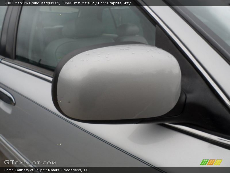 Silver Frost Metallic / Light Graphite Grey 2002 Mercury Grand Marquis GS