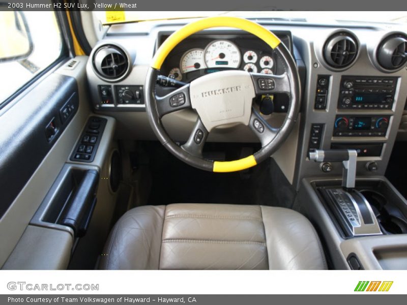 Yellow / Wheat 2003 Hummer H2 SUV Lux