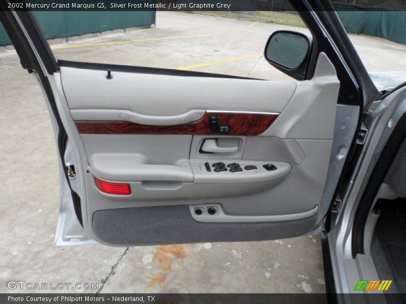 Silver Frost Metallic / Light Graphite Grey 2002 Mercury Grand Marquis GS