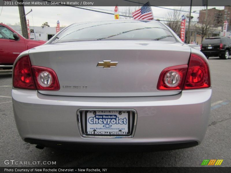 Silver Ice Metallic / Ebony 2011 Chevrolet Malibu LT