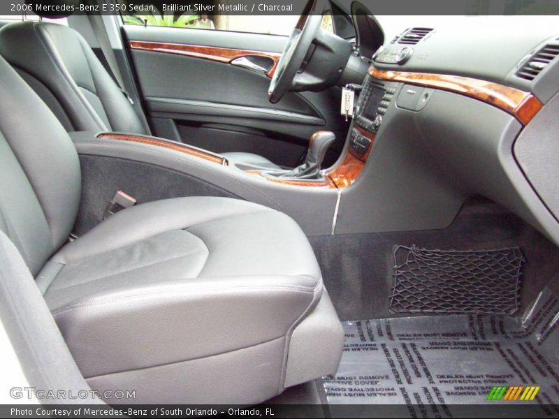 Brilliant Silver Metallic / Charcoal 2006 Mercedes-Benz E 350 Sedan