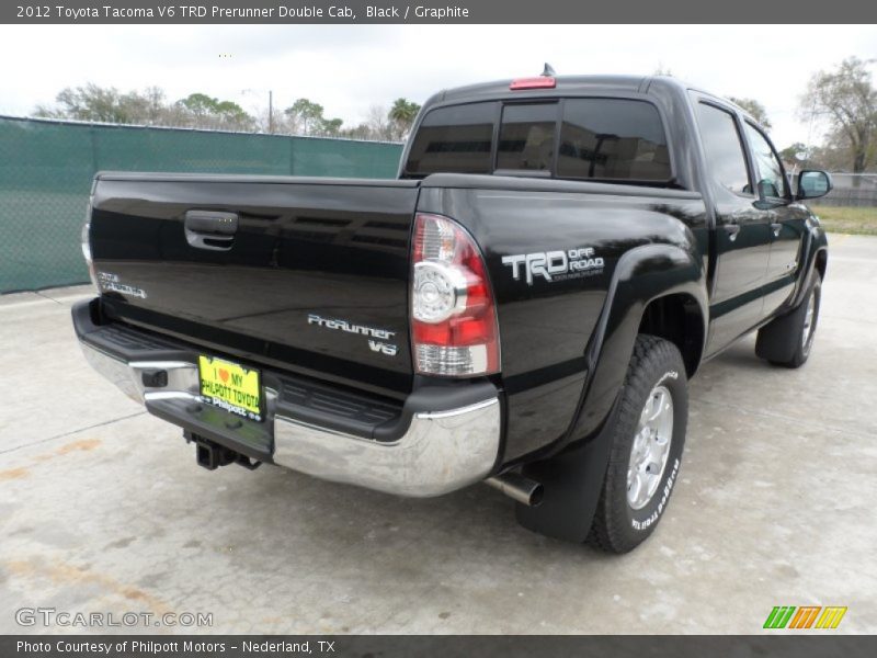 Black / Graphite 2012 Toyota Tacoma V6 TRD Prerunner Double Cab