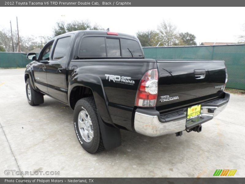 Black / Graphite 2012 Toyota Tacoma V6 TRD Prerunner Double Cab