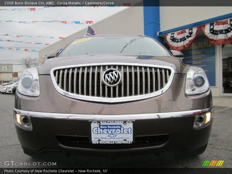 Cocoa Metallic / Cashmere/Cocoa 2008 Buick Enclave CXL AWD