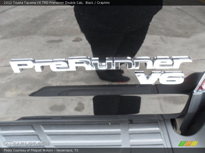 Black / Graphite 2012 Toyota Tacoma V6 TRD Prerunner Double Cab