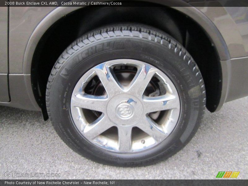 Cocoa Metallic / Cashmere/Cocoa 2008 Buick Enclave CXL AWD