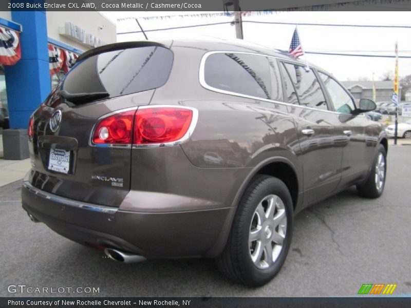 Cocoa Metallic / Cashmere/Cocoa 2008 Buick Enclave CXL AWD