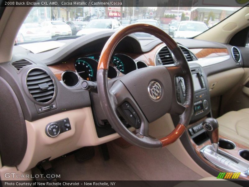 Cocoa Metallic / Cashmere/Cocoa 2008 Buick Enclave CXL AWD