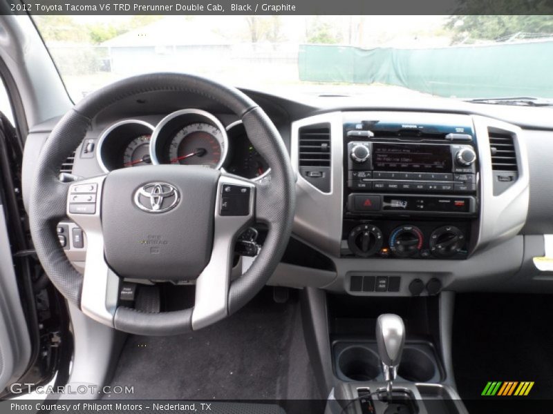 Black / Graphite 2012 Toyota Tacoma V6 TRD Prerunner Double Cab