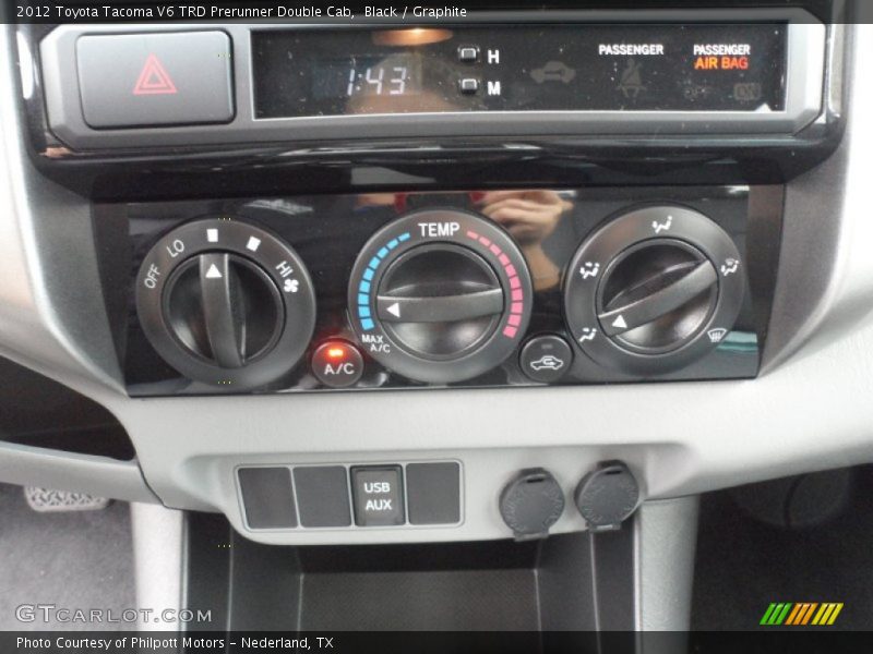 Black / Graphite 2012 Toyota Tacoma V6 TRD Prerunner Double Cab
