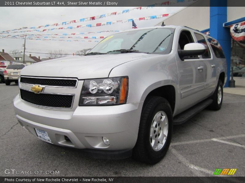 Sheer Silver Metallic / Ebony 2011 Chevrolet Suburban LT 4x4