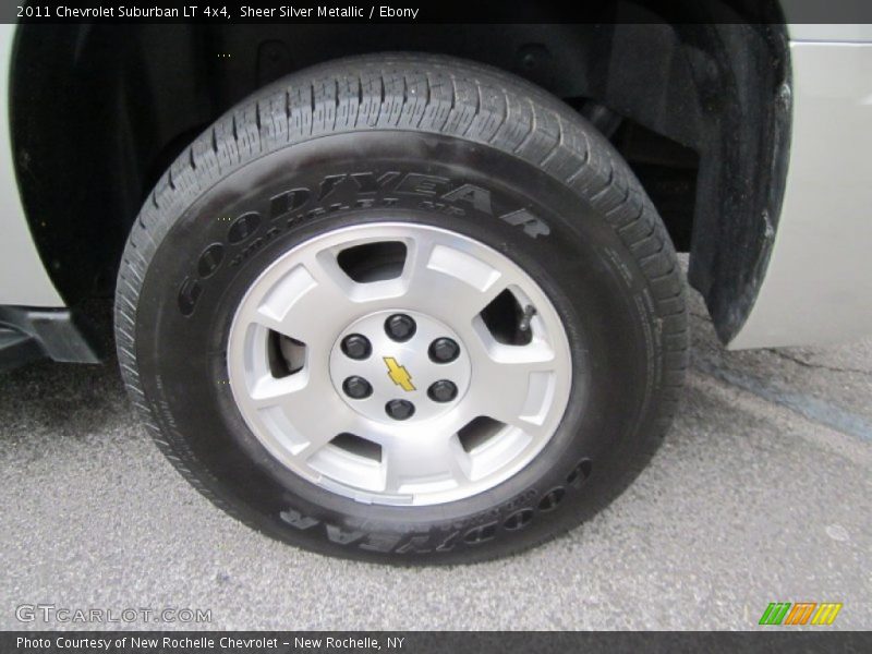 Sheer Silver Metallic / Ebony 2011 Chevrolet Suburban LT 4x4