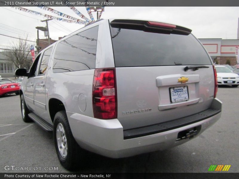 Sheer Silver Metallic / Ebony 2011 Chevrolet Suburban LT 4x4