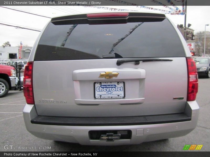 Sheer Silver Metallic / Ebony 2011 Chevrolet Suburban LT 4x4