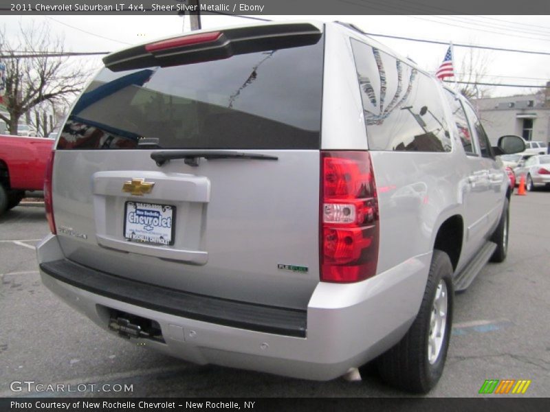 Sheer Silver Metallic / Ebony 2011 Chevrolet Suburban LT 4x4