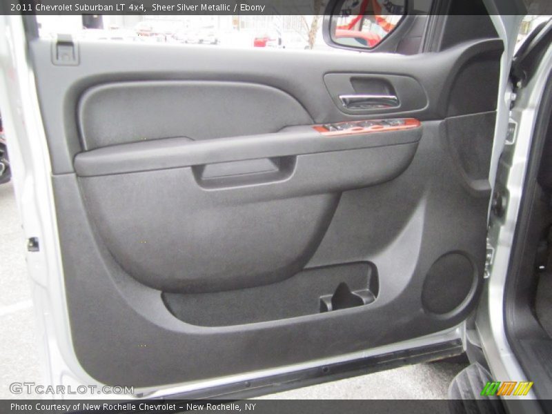 Sheer Silver Metallic / Ebony 2011 Chevrolet Suburban LT 4x4