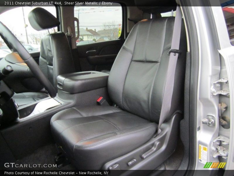 Sheer Silver Metallic / Ebony 2011 Chevrolet Suburban LT 4x4