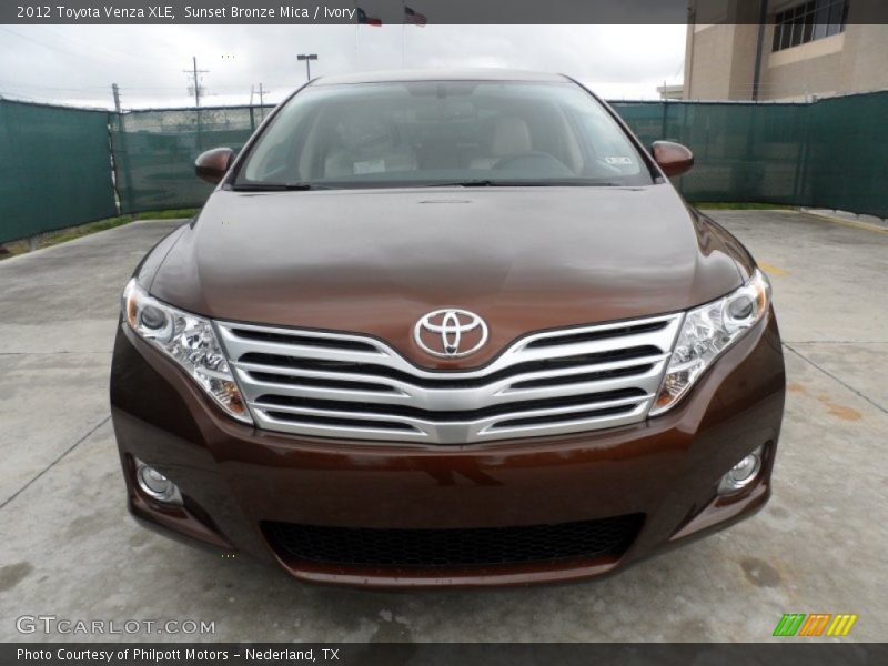 Sunset Bronze Mica / Ivory 2012 Toyota Venza XLE