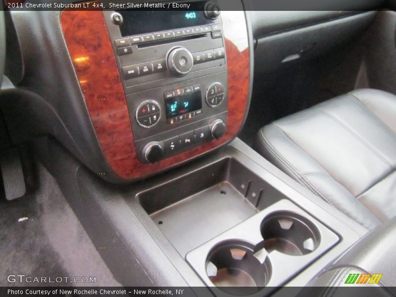 Sheer Silver Metallic / Ebony 2011 Chevrolet Suburban LT 4x4