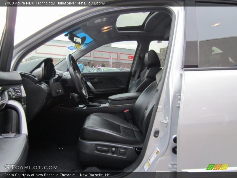 Billet Silver Metallic / Ebony 2008 Acura MDX Technology