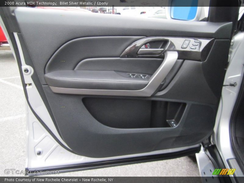 Billet Silver Metallic / Ebony 2008 Acura MDX Technology