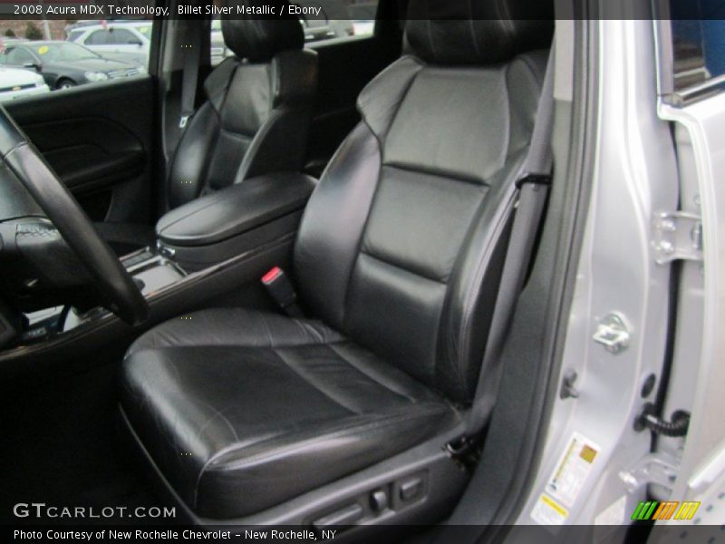 Billet Silver Metallic / Ebony 2008 Acura MDX Technology