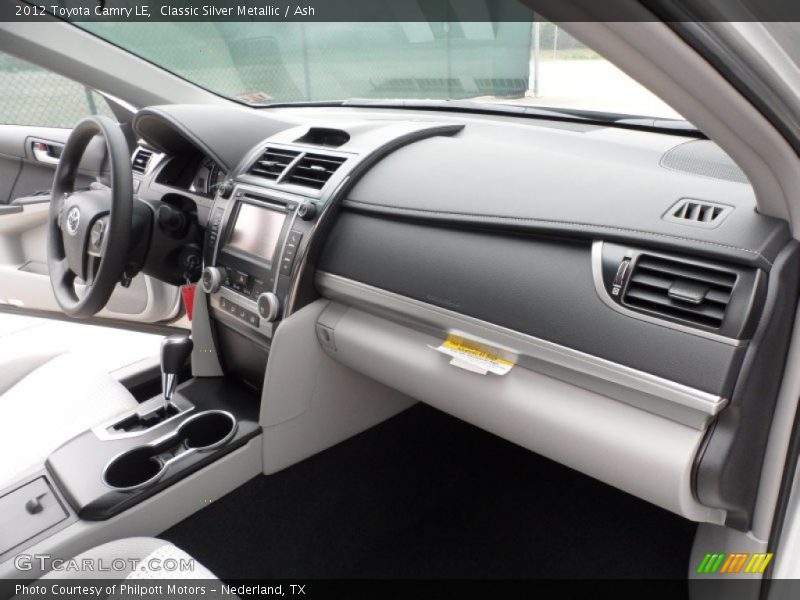 Classic Silver Metallic / Ash 2012 Toyota Camry LE