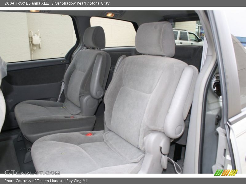 Silver Shadow Pearl / Stone Gray 2004 Toyota Sienna XLE