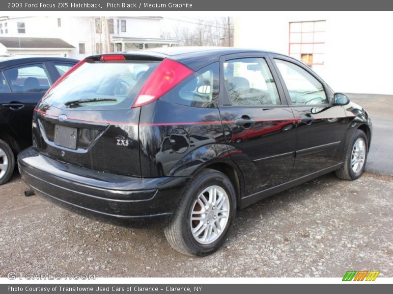 Pitch Black / Medium Graphite 2003 Ford Focus ZX5 Hatchback