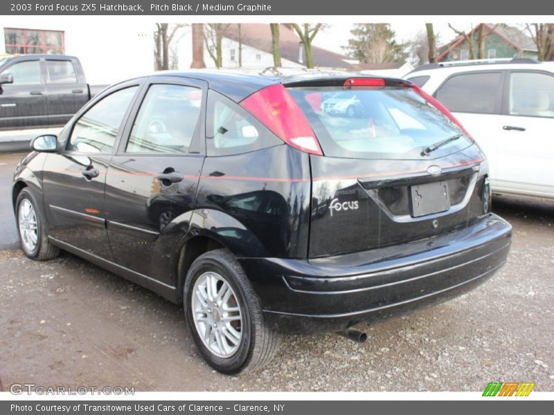Pitch Black / Medium Graphite 2003 Ford Focus ZX5 Hatchback