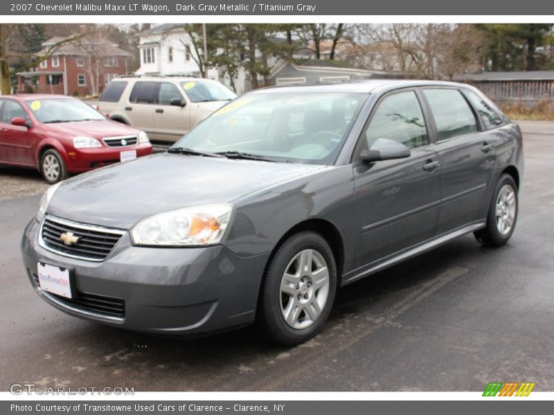 Dark Gray Metallic / Titanium Gray 2007 Chevrolet Malibu Maxx LT Wagon