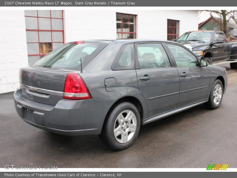 Dark Gray Metallic / Titanium Gray 2007 Chevrolet Malibu Maxx LT Wagon