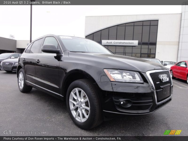 Brilliant Black / Black 2010 Audi Q5 3.2 quattro