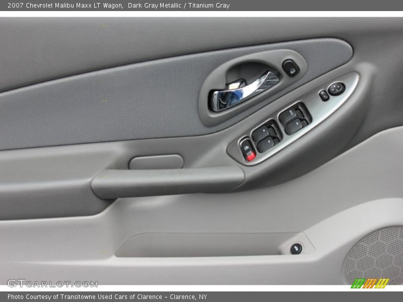 Dark Gray Metallic / Titanium Gray 2007 Chevrolet Malibu Maxx LT Wagon
