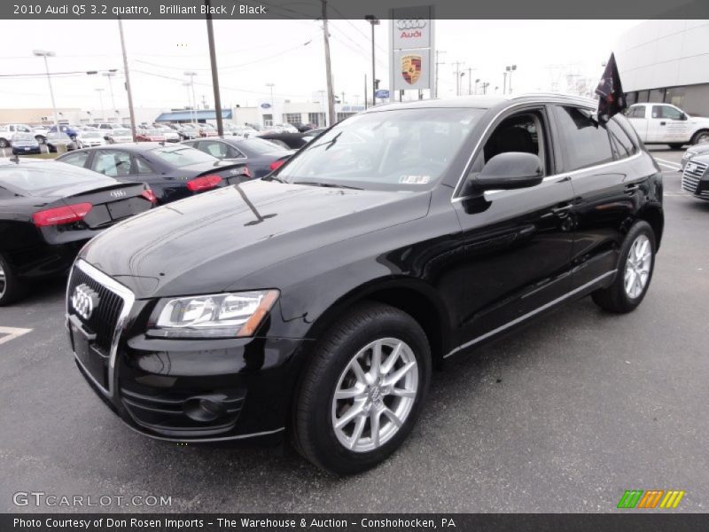 Brilliant Black / Black 2010 Audi Q5 3.2 quattro