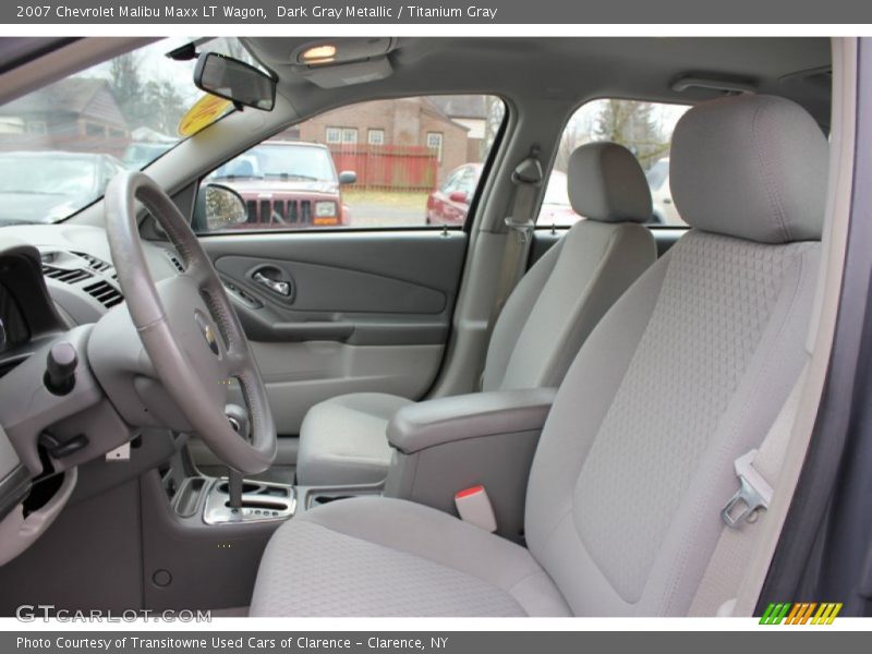 Dark Gray Metallic / Titanium Gray 2007 Chevrolet Malibu Maxx LT Wagon