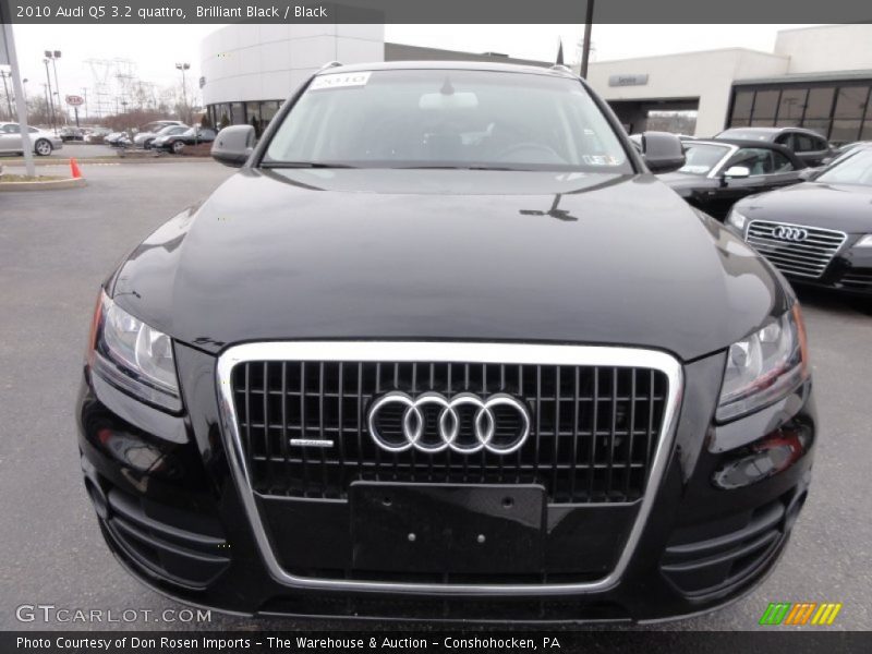 Brilliant Black / Black 2010 Audi Q5 3.2 quattro