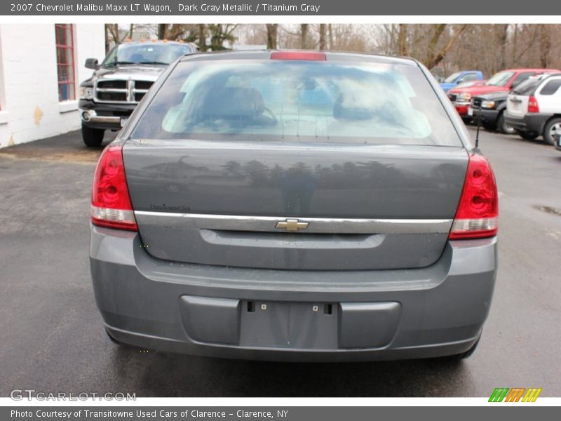 Dark Gray Metallic / Titanium Gray 2007 Chevrolet Malibu Maxx LT Wagon