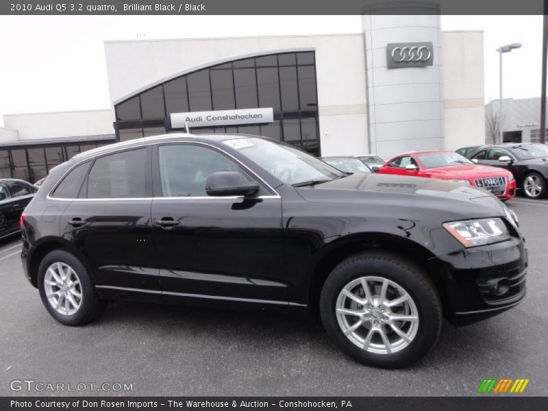 Brilliant Black / Black 2010 Audi Q5 3.2 quattro