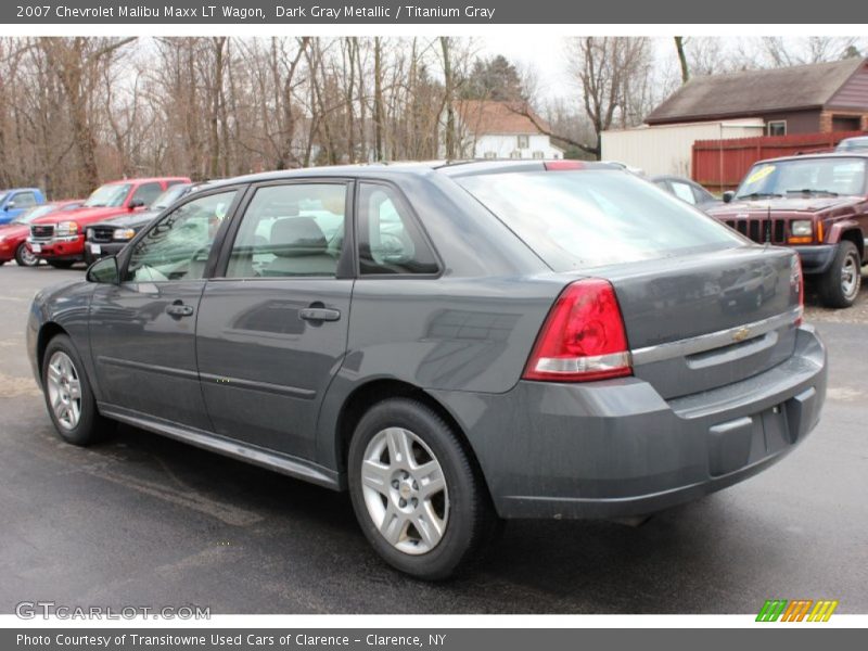 Dark Gray Metallic / Titanium Gray 2007 Chevrolet Malibu Maxx LT Wagon