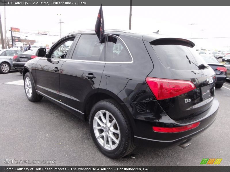 Brilliant Black / Black 2010 Audi Q5 3.2 quattro