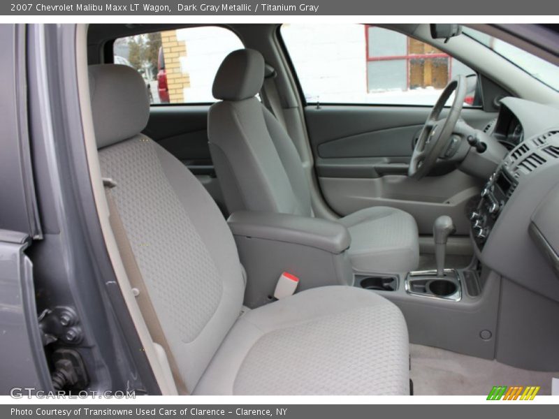Dark Gray Metallic / Titanium Gray 2007 Chevrolet Malibu Maxx LT Wagon