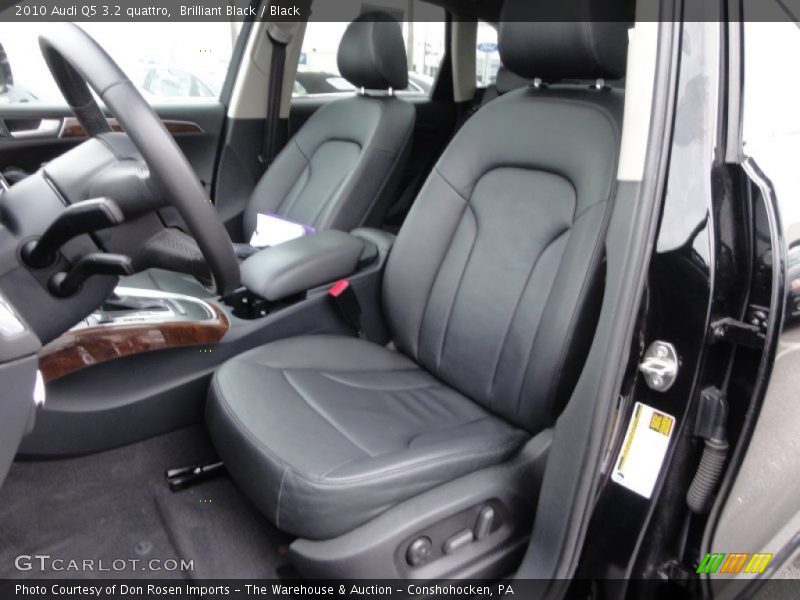 Brilliant Black / Black 2010 Audi Q5 3.2 quattro