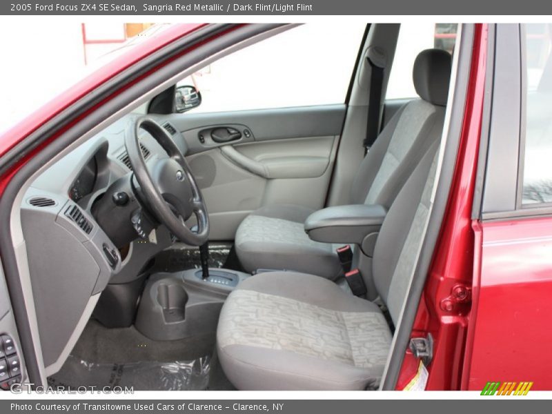 Sangria Red Metallic / Dark Flint/Light Flint 2005 Ford Focus ZX4 SE Sedan