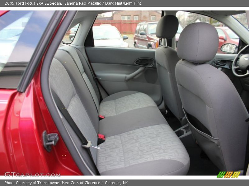 Sangria Red Metallic / Dark Flint/Light Flint 2005 Ford Focus ZX4 SE Sedan