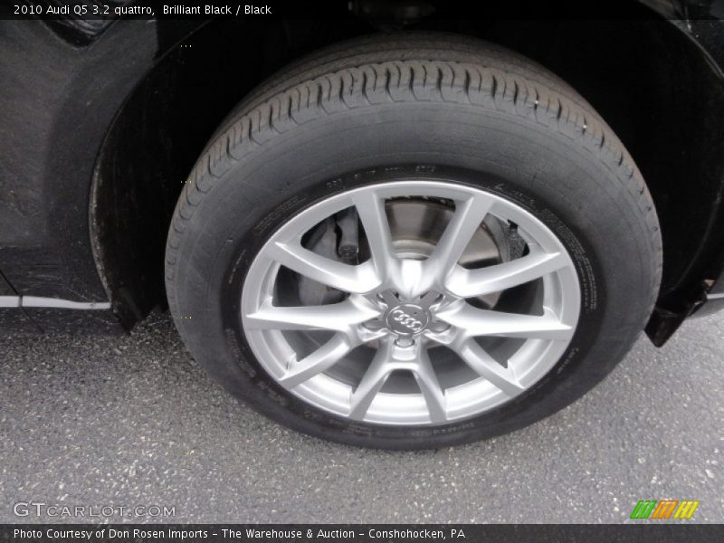 Brilliant Black / Black 2010 Audi Q5 3.2 quattro